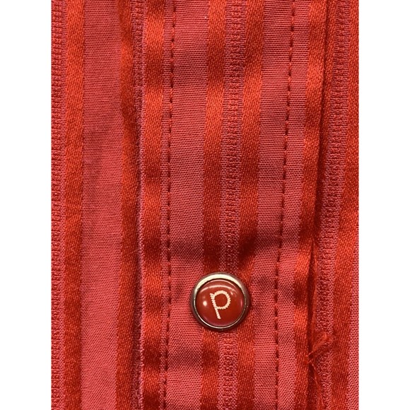 Patroncito USA Button Down Shirt Men's Size XXL Red Snap P's Cowboy Western Boss - Picture 8 of 16